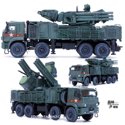 PANZERKAMPF 1/72 Russian S1 Armored Air Defense System Model Parade Painting