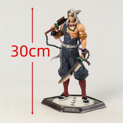 Demon Slayer Kimetsu no Yaiba Tengen Uzui PVC Action Figure Statue Anime Model