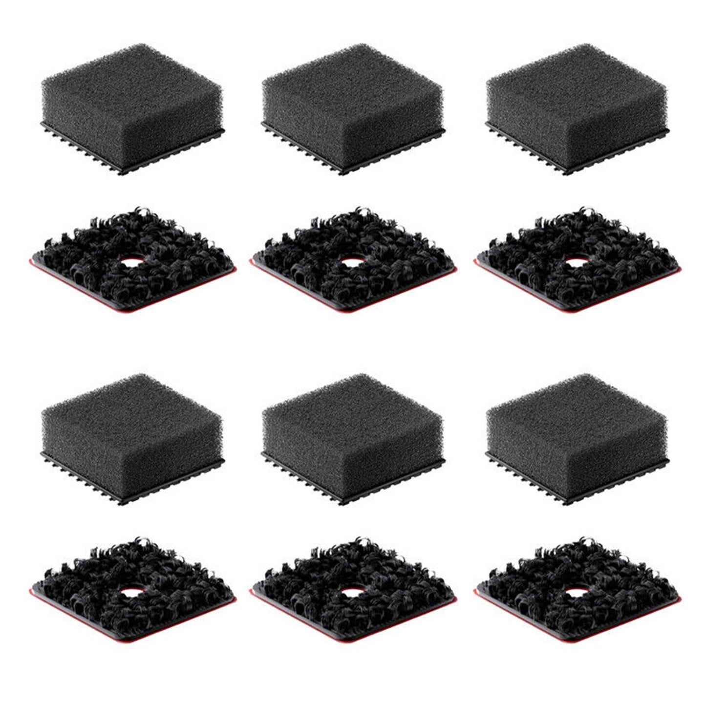 6Pcs New Noise Reduction Windproof Sponge Cushion For Insta360 X3 Camera