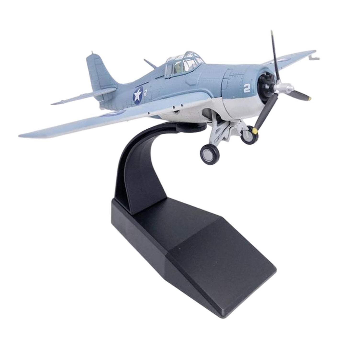 1:72 Scale Alloy US Plane Model Display Stand Table Household Decor