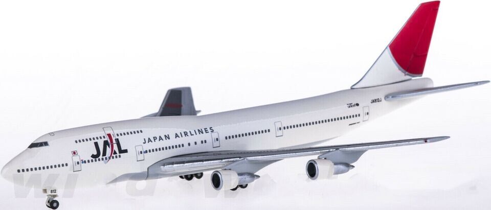 1:500 Hogan JAL JAPAN AIRLINES BOEING 747-300 Passenger Airplane Diecast Model