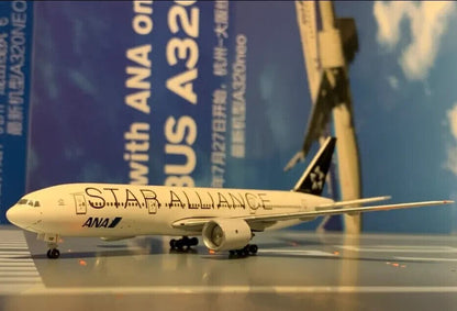 1:500 Aeroclassics ANA STAR ALLIANCE B777-200 Passenger Plane Diecast Model