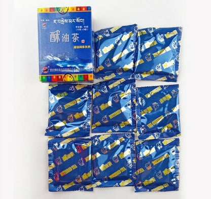 Instant Chinese Tibetan Original Yak Oil Tea Sweet Tea 80g-