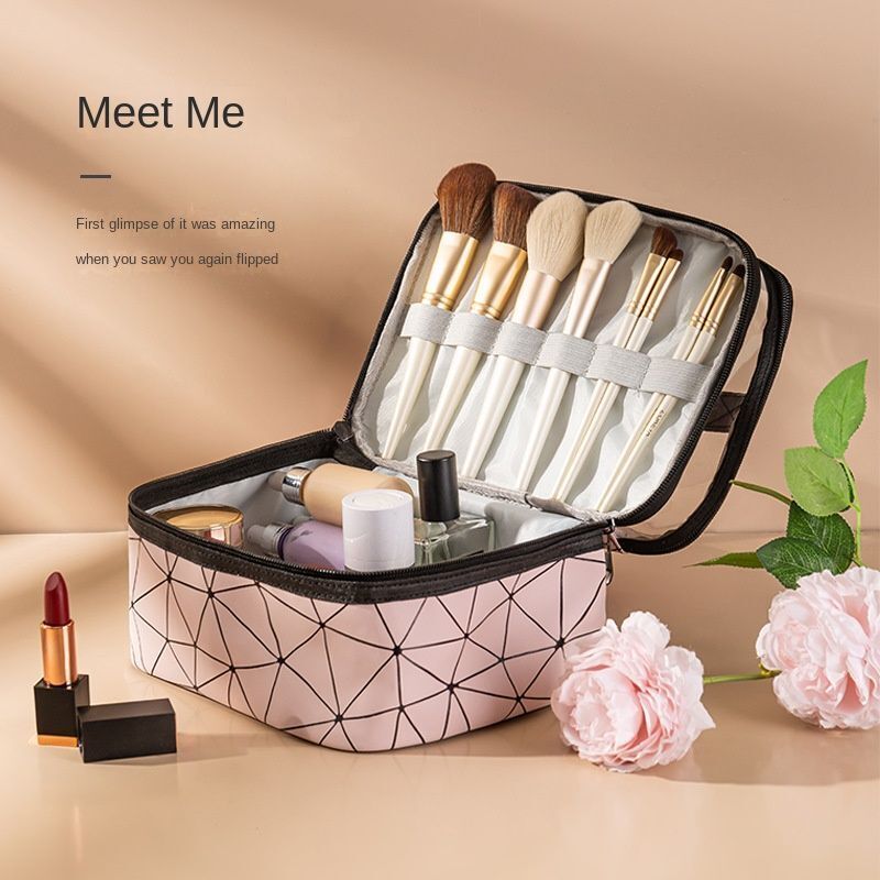 Multifunction Travel Clear Makeup 1PC Cosmetic Bag Toiletries Waterproof Storage