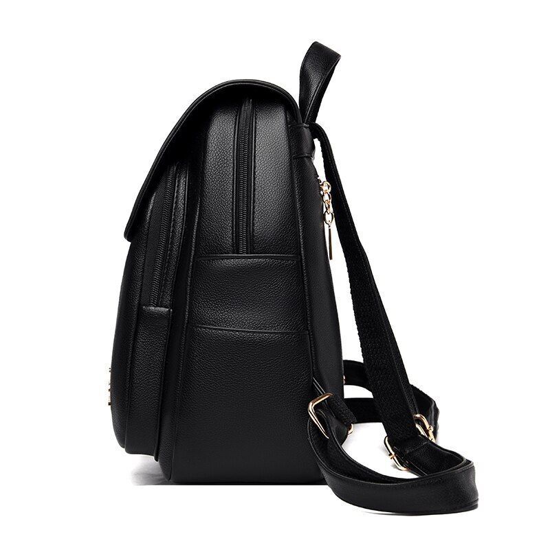 Summer Leather Backpacks Shoulder Bags Traveling Purse School Bags 1 PC Backpack