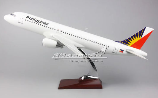 47CM Philippines AIRBUS A320 RP-C8618 Passenger Airplane Resin Aircraft Model