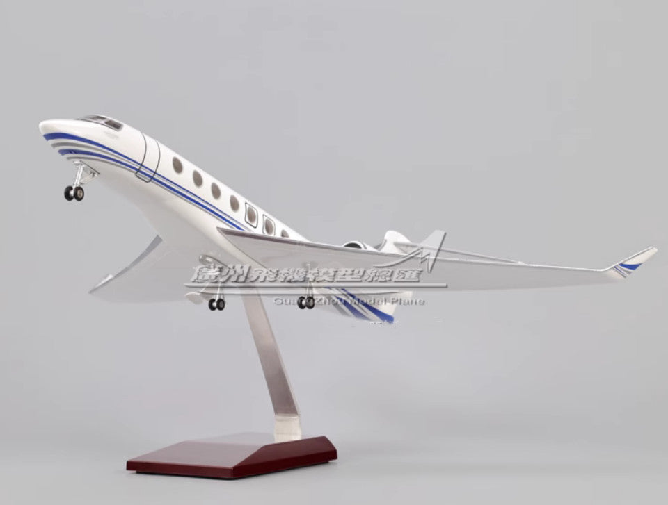 45CM 1:50 Gulfstream G650 Business Airplane Landing gears Resin Aircraft Model