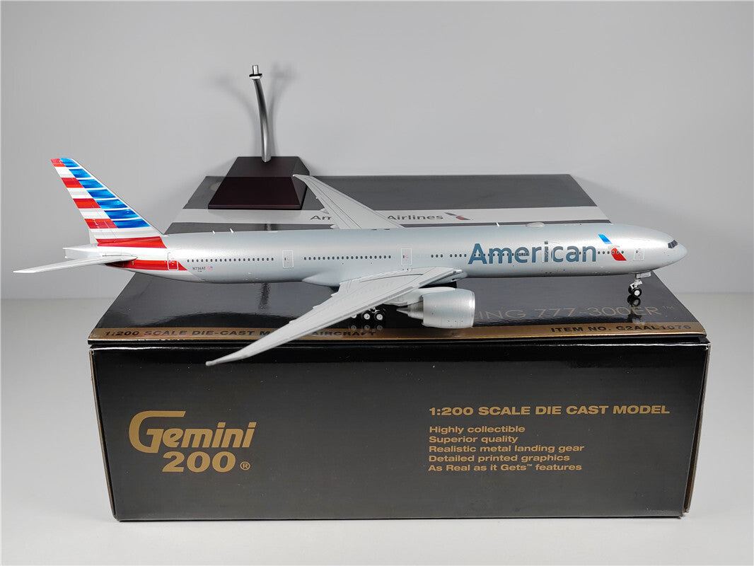 1:200 Geminijets American BOEING B777-300ER Airplane Diecast Aircraft Model
