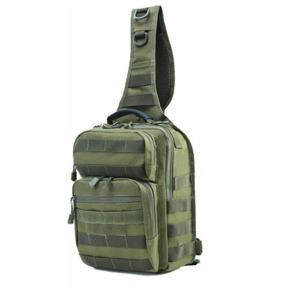 Men Shoulder Chest Bag Sports Nylon Army Hunting Camping Hiking Travel Backpack