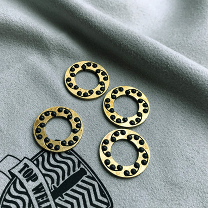 2PCs. Flipper Quick Opening Bearing for Marfione Custom Matrix-R 18 Ceramic Ball