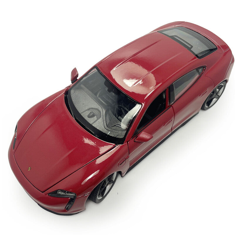 1:24 Porsche Taycan Turbo S Model Car Diecast Vehicle Toys for Boys Gifts Adults