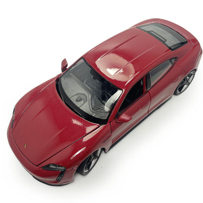 1:24 Porsche Taycan Turbo S Model Car Diecast Vehicle Toys for Boys Gifts Adults