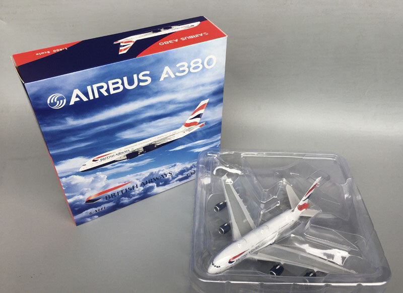 Phoenix BRITISH AIRWAYS AIRBUS A380 G-XLEL 1/400 DIECAST Plane Pre-built Model