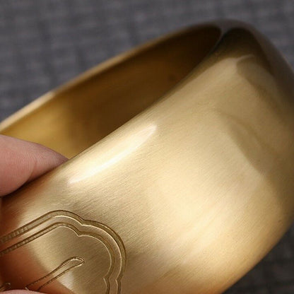 12.5cm New Copper Buddhism Temple Alms Bowl Monk Beg Alms Bowl Buddha Meditation