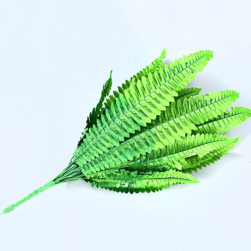 Artificial Plants 24 Heads Fake Fern Palm Tree Leaves Home Decor 46-58cm Plastic