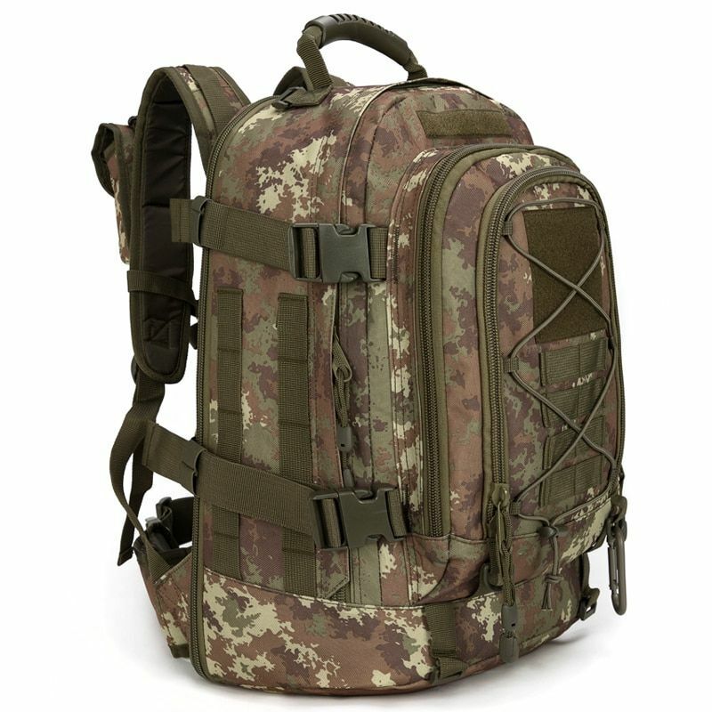 60L Backpack Hiking Climbing Bag Outdoor Waterproof Traveling Camping Hunting L