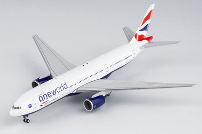 1:400 NG Model BRITISH AIRWAYS BOEING 777-200ER Passenger Airplane Diecast Model