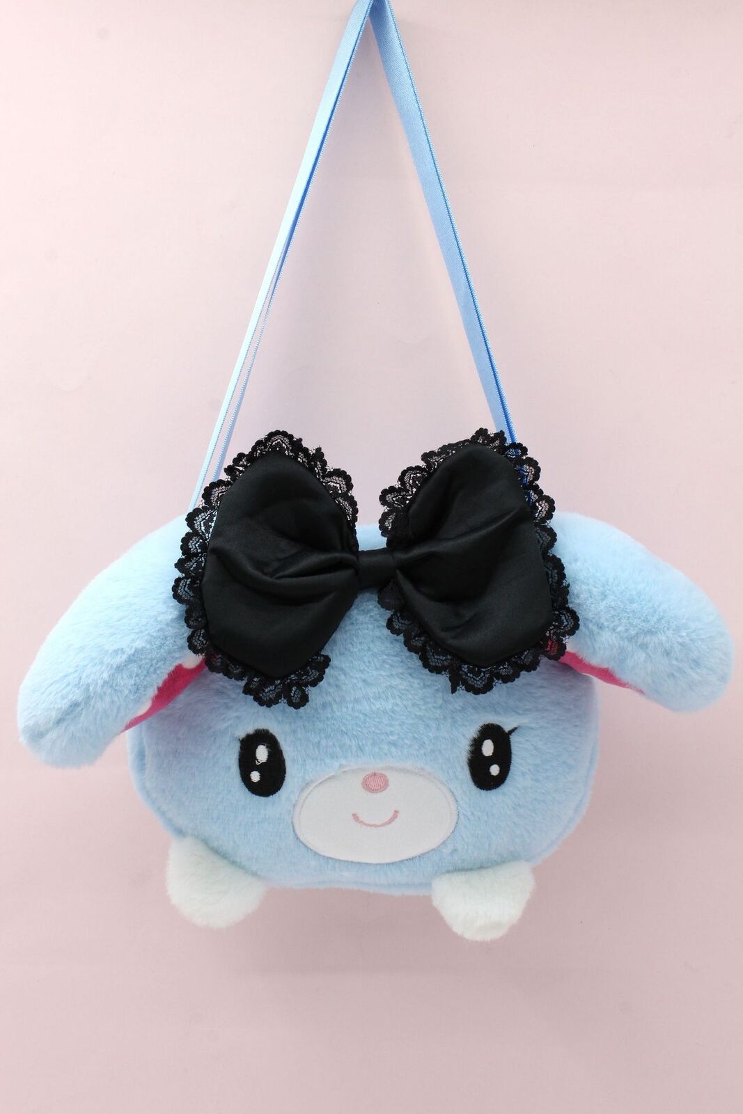 Sanrio Plush Toy Melody Kuromi Shoulder Bag Cotton Doll 16Cm