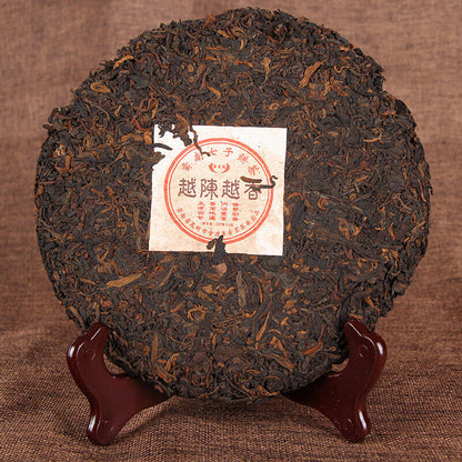 357g High Quality Yunnan Pu'er Black Tea Golden Bud Puerh Tea Cake Healthy