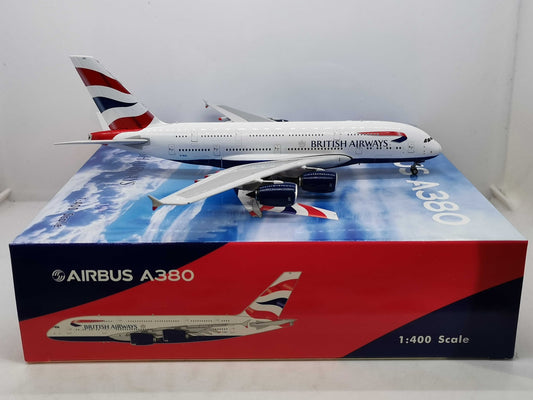 1:400 Phoenix BRITISH AIRWAYS AIRBUS A380 Airplane Diecast Aircraft Plane Model