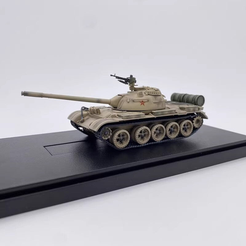 Homemade 1/72 Military Main Battle Tank Type 59 Finished Model Ornament Toys