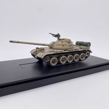 Homemade 1/72 Military Main Battle Tank Type 59 Finished Model Ornament Toys