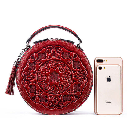 Women Handbag Genuine Leather Hobo Satchels Tote Crossbody Shoulder Bag Purse
