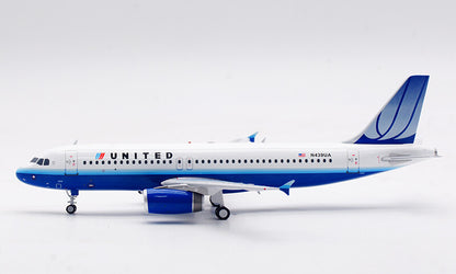 1:200 InFlight UNITED AIRBUS A320 Passenger Airplane Diecast Aircraft Model