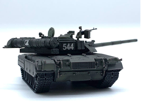 1:72 ARTISAN T-80U 544# Main Battle Tank Plastic Diecast Military Armor Model