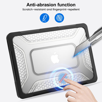 For Mac Book Air 13.6''M2 A2681/M3 A3113/M4 New Heavy Duty Hard Case Full Cover