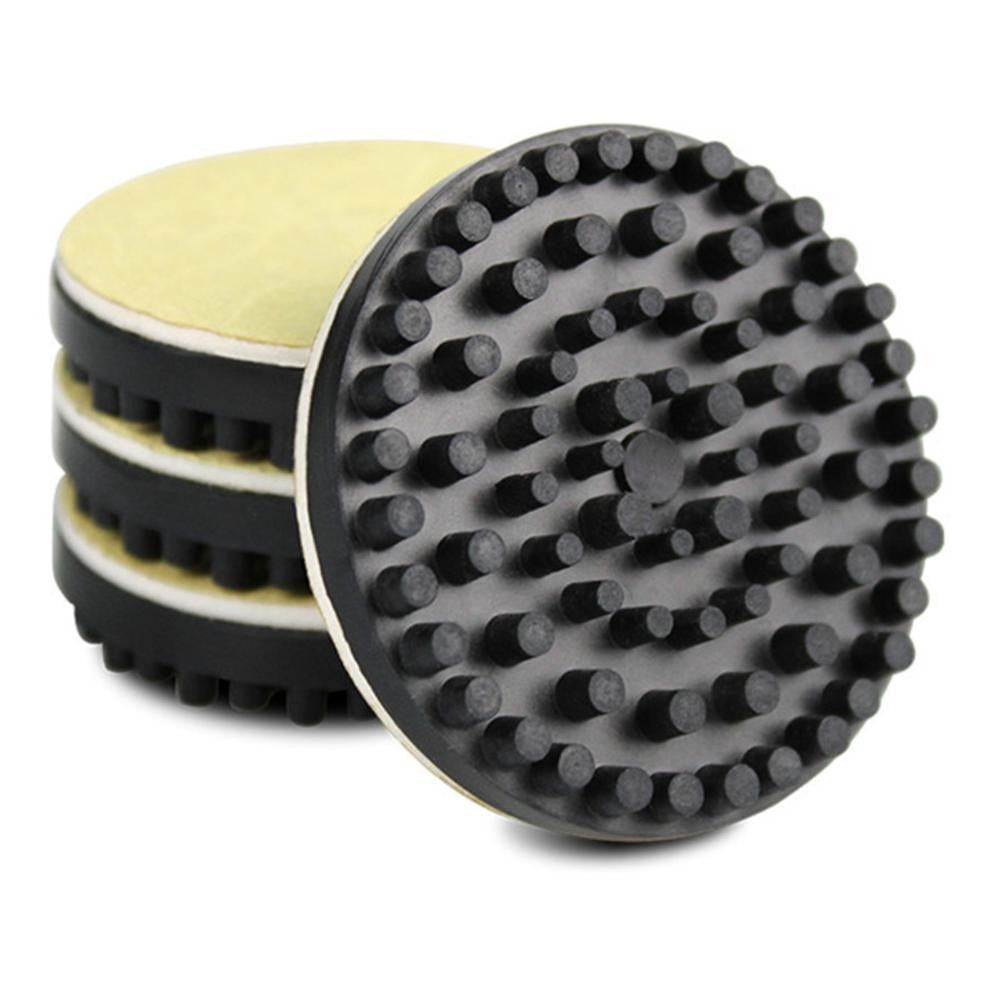 4Pcs Rubber Isolation Stand Feet Pads Turntable Record Player Vibration Reducer