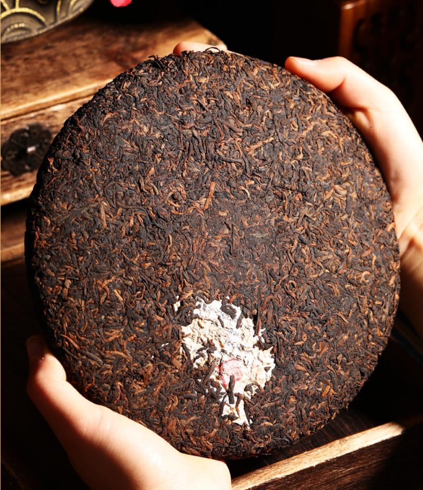 Lao Banzhang Chen Ripe Tea 357g Puerh Tea Ripe puer Cake Tea Pu'er Ripe Tea Cake