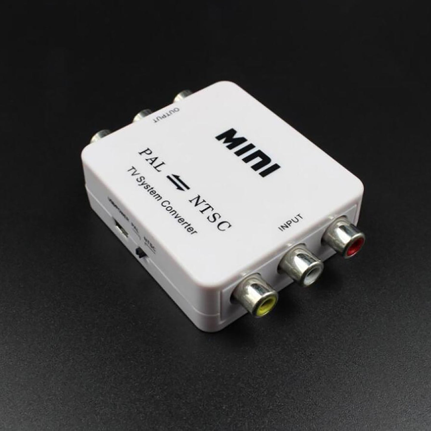 Bi-Directional Dual-Way NTSC To PAL + PAL To NTSC Video System Converter Adapter