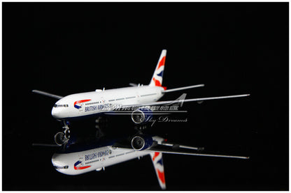 1:400 GeminiJets BRITISH AIRWAYS B777-200ER Airplane Diecast Aircraft Model