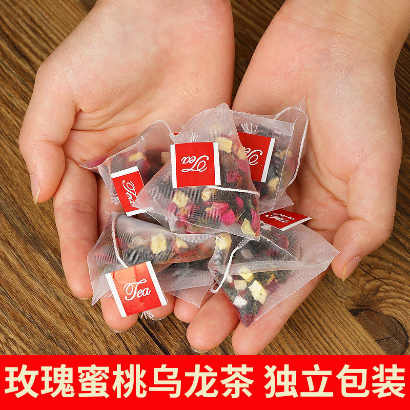 Rose Honey Peach Oolong Tea Flower Fruit Tea White Peach Small Packaging