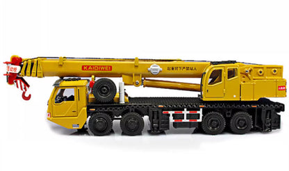1:55 KDW ENGINEERING TRUCK CRANE Construction Machine Equipment Diecast Model
