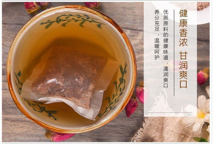 Yellow Earth Soup Bag Tea Strengthens Spleen, Nourishes Blood and Stops Bleeding