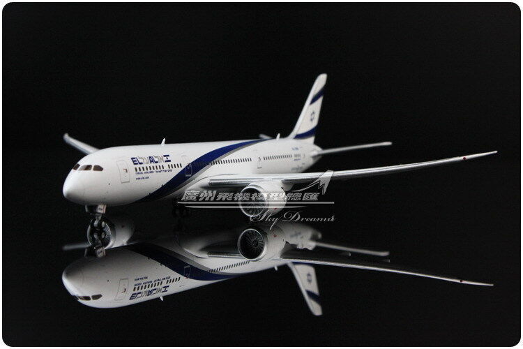 1:400 GeminiJets Israel BOEING 787-9 Passenger Airplane Plane Diecast Model