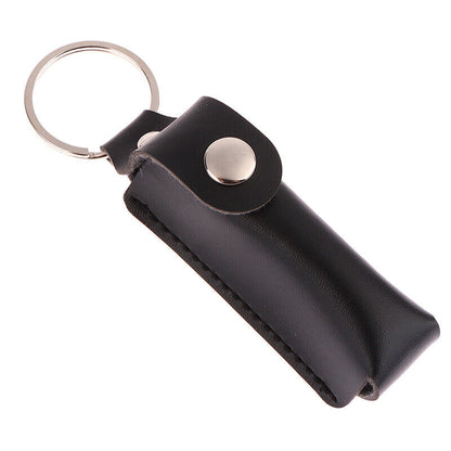 USB Case Protective Bag Portable Pocket Leather Key Ring For Usb Flash Drive