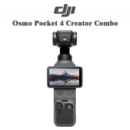 DJI Osmo Pocket 4 Creator Combo 4K Gimbal Camera Vlog Wide-Angle Lens Mic New