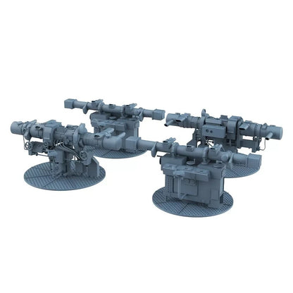 LYCG200343 1/200 Model Upgrade Parts German Bismarck main And Secondary Artille