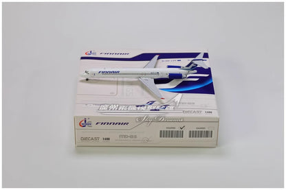 1:400 JC Wings FINNAIR McDonnell Douglas MD-83 Passenger Airplane Diecast Model