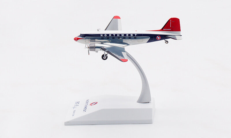 1:200 JC Wings NORTHWEST DC-3 Passenger Airplane Diecast Aircraft Model
