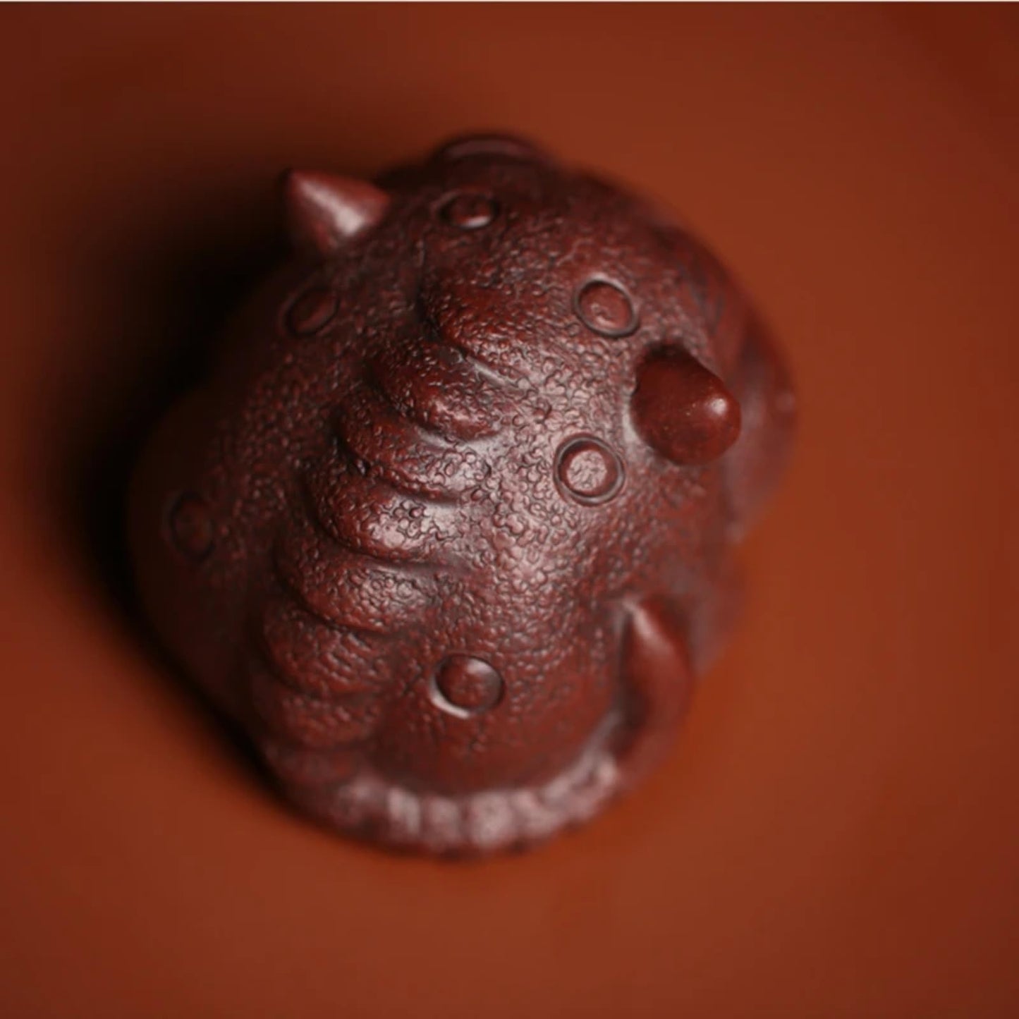 Wild Beast Cute Purple Sands Tea Pet 7cm Tea Ceremony Chinese Accessories