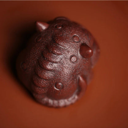 Wild Beast Cute Purple Sands Tea Pet 7cm Tea Ceremony Chinese Accessories