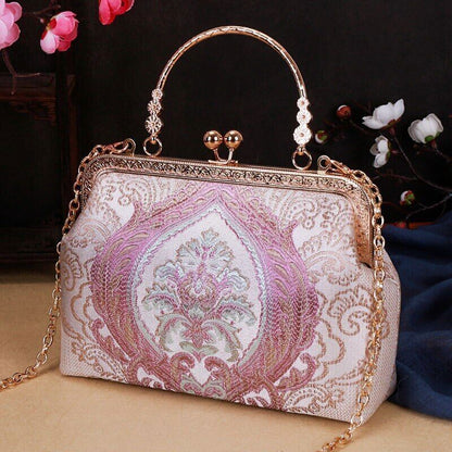 Women's Handbags Shell Lock Chain Women Shoulder Crossbody Bag Tassel Bags