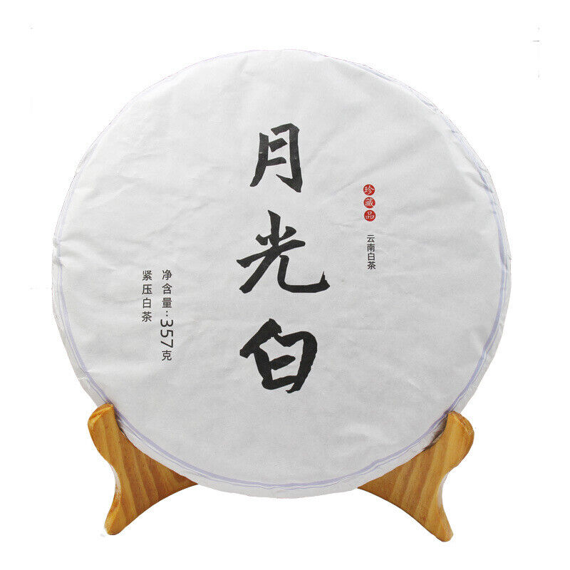 200g Moonlight White Pu-Erh Tea Cake Chinese Aged Pu'er Green Tea Health
