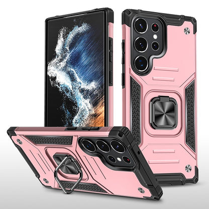 Suitable for Samsung S20 Keng armored sergeant anti-fall ring mobile phone case