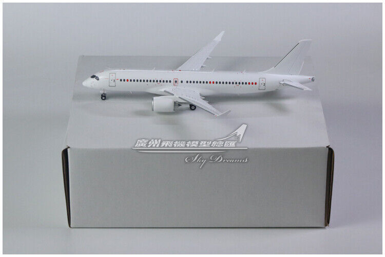 1:200 JC Wings AIRBUS A220-300 Passenger Airplane Diecast Blank Aircraft Model