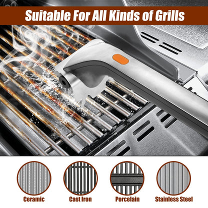 BBQ Grill Cleaning Brush, Barbecue Wire Brush Electric automatic